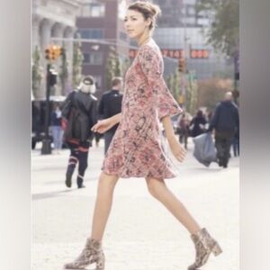 Anthropologie Maeve Erina Swing Mini Dress